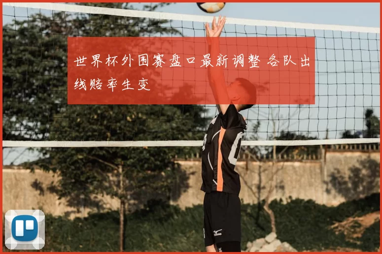 世界杯外围赛盘口最新调整 各队出线赔率生变